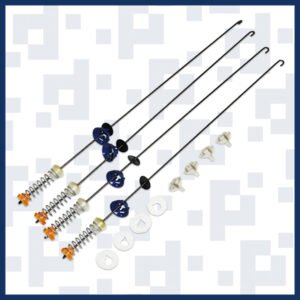 Amortiguadores de 60 cm / Suspensión de 60 cm