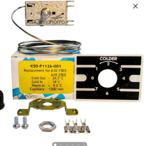Termostato para CONGELADOR de refrigerador tipo Ranco K500P1126 (GN)